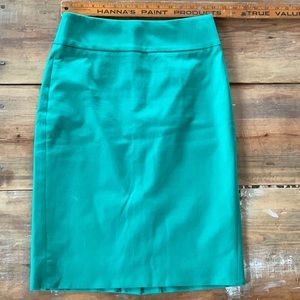 Emerald Green J.Crew No. 2 Pencil Color bundle any 3 skirts for $25